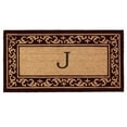 thumbnail image 2 of Calloway Mills Kendall Monogram Outdoor Doormat 3' x 6' (Letter J), 2 of 2