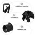 thumbnail image 2 of Miangastore Universal Shock Mount Black 1Pcs 5.3X3.5in, 2 of 9