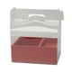 thumbnail image 1 of Naiovety Caja de regalo Bolsa de pastel con asa Cajas de almacenamiento de flores Decoración Favor de fiesta Propuesta de compromiso decorativa Ceremonia Almacenamiento y organización del hogar Rojo Naiovety  HA081341-03, 1 of 6