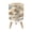 Color 3, variant on Small Trash Can with Lid Seashells Starfish Sandy Beach Soft Lighting 1.8 Gallon Dog Proof Trash Can Round Garbage Can Waste Bin Wastebasket for Bathroom Bedroom Living Room