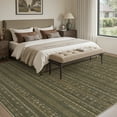 thumbnail image 7 of SIXHOME 8x10 Washable Area Rug Non Slip Vintage Boho Tribal Rug for Living Room Bedroom Low Pile Farmhouse Green, 7 of 7