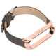 thumbnail image 2 of Correas de reloj con patrón de mezclilla Correas de muñeca retro de repuesto para Xiaomi Mi Band 6 NFC Estilo de hebillaDachshund gris Carcasa dorada, 2 of 10