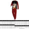 thumbnail image 2 of Conjunto De Pijamas De 2 Piezas Conjunto de pijama familiar de 2 piezas Conjunto informal de manga larga con estampado de alce y pantalones Traje diario Kuymtek Papá Rojo Xl para Hombre, 2 of 5