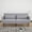 MOON LIGHT, variant on A&D Home Costa Convertible Sofa, Light Gray