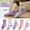 Purple, variant on Outfmvch Wool Socks for Women,Thermal Socks Fuzzy Socks Girls Socks Cute Purple Floret Thickened Warm Comfortable Cloud Socks Women Bearpaw Socks Purple L