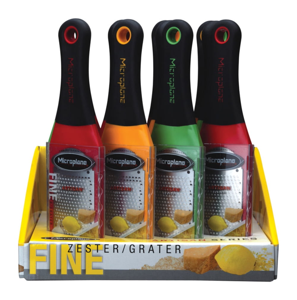 Microplane 2.75 in. W x 10.25 in. L Assorted Colors Stainless Steel