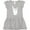 AC-Heather Grey, variant on Inktastic Rocker Horns Girls Toddler Dress