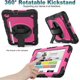 thumbnail image 4 of Samsung Galaxy Tab A 8.0' 2019 Case with Screen Protector, Drop-Proof Case for SM-T290/T295/T297 Rose/Black, 4 of 4
