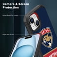 thumbnail image 5 of Apple iPhone 15 Plus - NHL Licensed Florida Panthers Team Logo on Jersey Textured Dual Layer Case, 5 of 5
