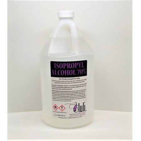 Luli Isopropyl Alcohol 70% USP Grade, 1 Gallon, 128 Fluid Ounces, High Purity Rubbing Alcohol (1 Gallon)