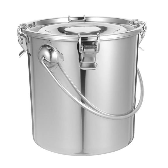 OULII Stainless Steel Airtight Container Portable Water Storage Bucket with Seal