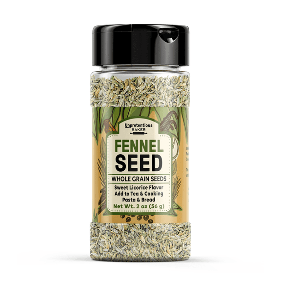 Unpretentious Fennel Seeds, 5 Tbsp, Teas & Cooking, Delicious Sweet Licorice Flavor