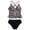 Beige, variant on UngA Girl's Two Piece Tankini Swimsuits Ruched Drawstring Bathing Suit for Girls Swimwear (Black,10-11 Years)
