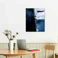 thumbnail image 2 of ONETECH  Canvas Wall Art-Gray Blue Abstract Art Painting-Modern Canvas Artwork Wall Decor Ready to Hang, 2 of 4