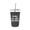 Black, variant on Iced Coffee Cup Cooler, I'm Only Nice after Iced Coffee, Gift and Party Favor Drinkware Ideas, Drink Accessory (Hot Pink)