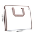 thumbnail image 2 of Pink Pvc Accordion File Folder Organizer 13 Pocket For Student Documents Exam Papers 13.4X11.8X0.6 In, 2 of 7