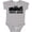 AC-Heather Grey, variant on Tokyo Japan City Skyline with Grunge Boys or Girls Baby Bodysuit