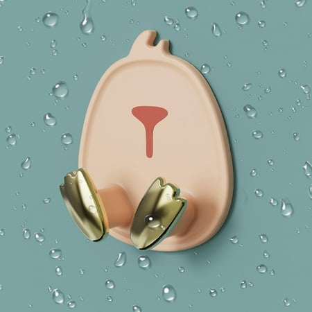 

Cute Holder Strong Holder Wall Mount Hook Seamless Sticker Home Kitchen Bathroom Hook Up