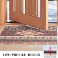 thumbnail image 3 of Boho Red Southwestern Ethnic Pattern Door Rugs,Washable Non Slip Door Mats Indoor,Decorative Door Mats,Entry Mat Indoor for Entrance,Bedroom,Kitchen,Bathroom,17"x30", 3 of 6