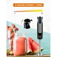 thumbnail image 3 of Commercial Chef Chib50b 2-speed 8-variable-speeds Multipurpose Immersion Handheld Blender With Accessories, 3 of 7