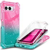 NGB SUPREMACY For T-Mobile Revvl 8 Phone Case Tempered Glass Screen Protector Full-Body Protective Shockproof Bumper TMobile Revvl 8 Case Cover