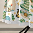 thumbnail image 4 of Coolnut Cute Cartoon Christmas Gnomes Round Tablecloth 60In,Waterproof Round Table Cloths with Umbrella Hole and Zipper,Party Patio Table Covers for Outdoor Backyard /BBQ/Picnic, 4 of 7