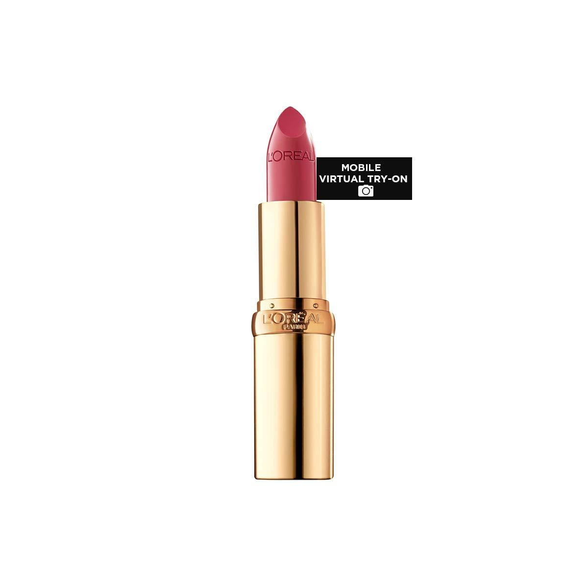 L'Oreal Paris Makeup Colour Riche Original Creamy, Hydrating Satin Lipstick, 766 Plum Explosion, 1 Count REDS