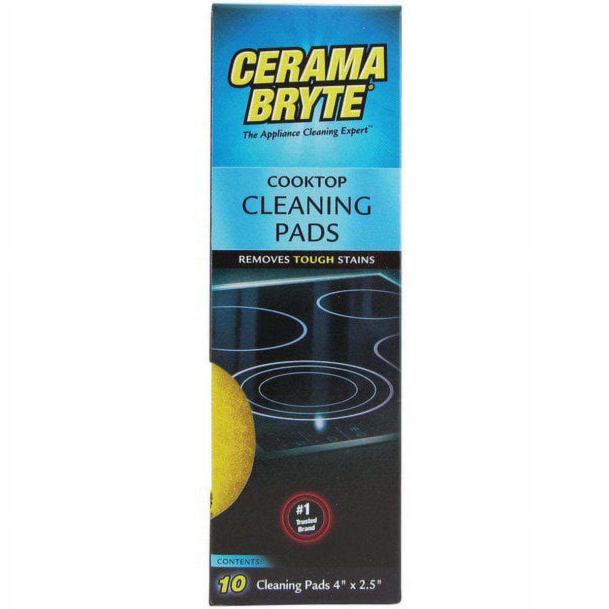 Cerama Bryte Best Value Kit: Ceramic Cooktop Cleaner, 28 Ounce, Scraper, 10 Pads - image 5 of 9