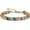 Candy, variant on Colorful 18K Gold Plated Bracelets for Women, Stack Bangle Beaded Stone Jewelry Accessories Set for Woman, Trendy Fashion Jewelry Gifts