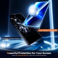 thumbnail image 4 of Protector de pantalla AACL de vidrio templado para Samsung Galaxy S25 Ultra 5G 6.9", paquete de 3, 4 of 6