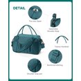 thumbnail image 6 of Gym Duffel Bag for Women, Carry on Luggage Personal Item Travel Bag Dance Bag, Water Resistant Overnight Tote Bags for Women Vacation Bags, Sports Gym Workout Bag for Swimming Yoga, Blue, 6 of 9