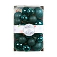thumbnail image 1 of 26 piezas de adornos navideños Strade Fareast Limited bolas irrompibles Verde oscuro, 1 of 8