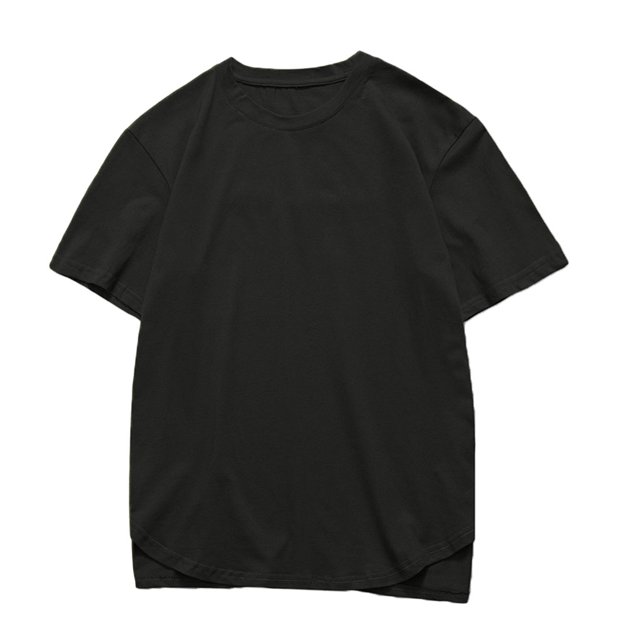 Camiseta básica Sunnimix La camiseta de los hombres de la moda manga corta XL negro