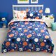 thumbnail image 1 of Juego de ropa de cama Joiedomi Twin de microfibra deportiva de 5 piezas, 1 of 7