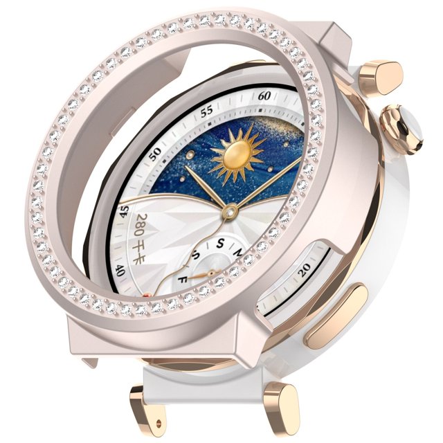 Montre de Sport Matériau PC Demi-Emballé Couverture Ajourée Élégante Durable