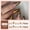 FY226-B7Q Xingyue gilt [jelly glue model], variant on Cross-border hot-selling three-dimensional gilt star and moon manicure, brown pink starry sky cat eye wearing nail 24 pieces fake nail patch
