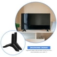 thumbnail image 6 of Topbathy 1Set Black TV Iron Stand Tabletop Base with Fine Craftsmanship and Anti Tilt Feature, 6 of 6