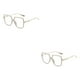 thumbnail image 4 of Jumpingount Gafas anti-luz azul para mujer, accesorio de moda imprescindible, gafas de ordenador, gafas de lectura Type3 NO3, 4 of 6