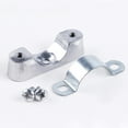 thumbnail image 3 of 5/10Pcs 16/20/25/32/40/50Mm Aluminum Alloyl Off-Wall Code Saddle Clip Pipe Clamp Pipe Bracket Fixed Clip, 3 of 4