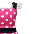 thumbnail image 4 of Girls Polka Dots Princess Dress With Headband Halloween Christmas Party Cosplay Dress, 4 of 7