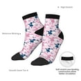 thumbnail image 6 of Fuzoiu Cartoon Poodle Dog Print Adult Socks, Crew Moisture-wicking Socks, Unisex Cushion Crew Socks,Casual Sports Ankle Socks, 6 of 7