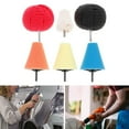 thumbnail image 2 of 6× Foam Drill Polishing Cone Ball Pads Kit Car Hub Waxing Buffing Wheel Polisher, 2 of 8