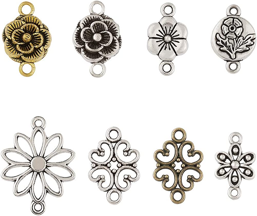 Tibetan Style Chandelier Components Links Alloy Connector Charms for Dangle Earrings Necklace Jewelry Making - image 3 of 7