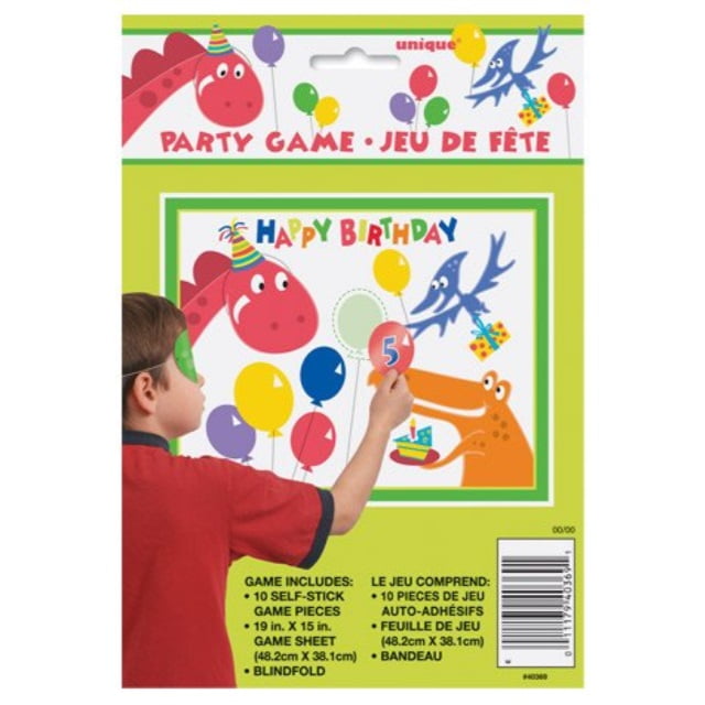 dinosaur birthday party game (each)