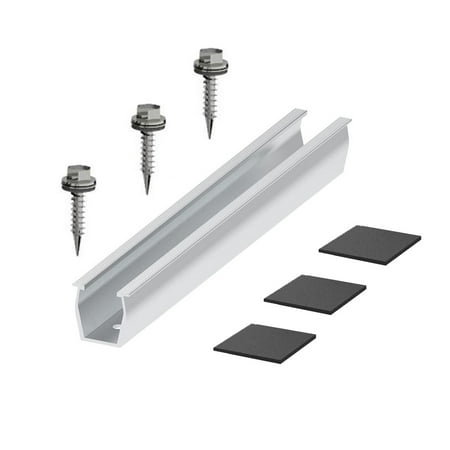

GLFSIL Solar Panel Bracket Fastening Balcony Power Plant Photovoltaic Trapezoidal Rail