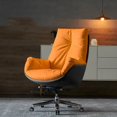 thumbnail image 3 of Dining Work Office Chairs Swivel Bureau Gaming Throne Rolling Chair Executive Professional Chaise Bureau Office Furniture T50BY My Lux Decor Round, 3 of 15