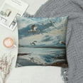 thumbnail image 2 of Autua Birds Water Cloudy Sky Graphic Decorative Cushion Throw Pillow Cover Square Pillow Case 1PC 22x22in, 2 of 5
