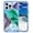 Purple Green, variant on for iPhone 15 Pro Max Case 6.1",Shiny Bling Marble Full Body Pro Maxtective Support Wireless Charing Bumper Rugged Anti-Scratch Hybrid Rubber Case Cover,Purple Green