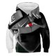 thumbnail image 2 of Sudadera con capucha con estampado 3D de Anime Akatsuki para niños, ropa de calle informal de manga larga con capucha y estampado de Kakashi, 2 of 2