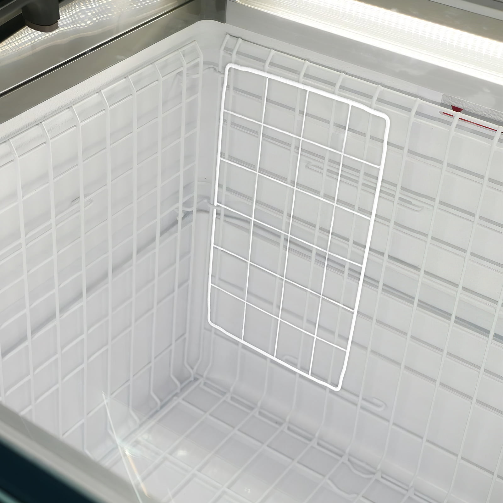 Musibo 16-Pack Fridge & Freezer Organizer Dividers - Adjustable Clips, No Tools Needed